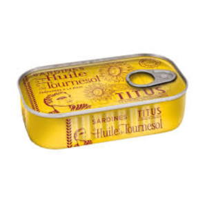 Titus Sardine in Sunflower Oil