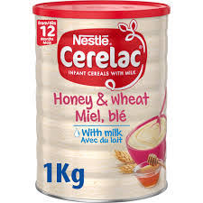 Cerelac Infant cereal with milk - Honey & Wheat Miel blé
