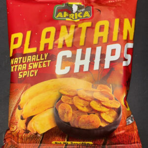 POA Plantain chips, naturally sweet spicy 85g