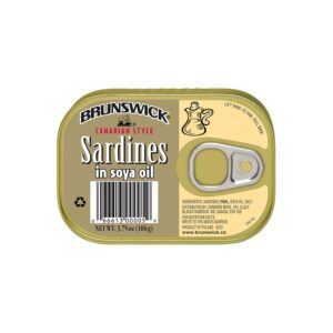 Brunswick Sardines in soya oil 106g
