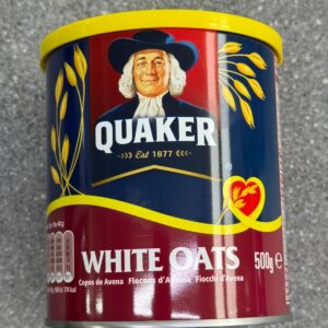 Quaker white oats 500g