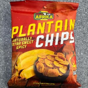 POA Plantain chips naturally extra sweet 85g