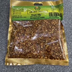 African sun crushed chillies