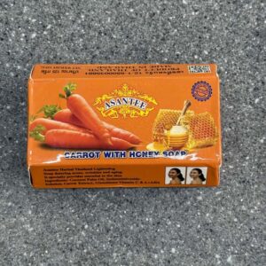 Asantee carrot with honey soap