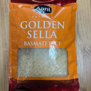 Aani premium golden sella basmati rice 5kg