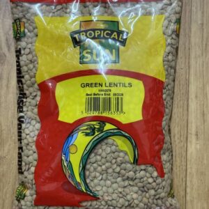 Tropical Sun Green Lentils 500g