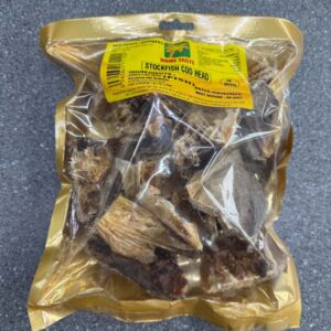 Home taste stock fish cod head