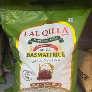 Lal qilla supreme sella parboiled meza basmati rice