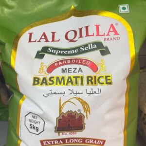 Lal qilla supreme sella parboiled meza basmati rice