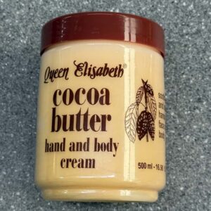 Queen Elisabeth Cocoa butter hand and body cream