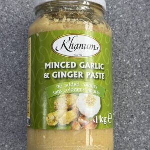 Khanum minced garlic & ginger paste
