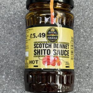 Royale Ghana scotch bonnet shito sauce