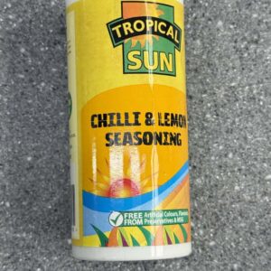 Tropical Sun chilli & lemon seasoning