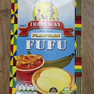 Tropiway instant Plantain Fufu