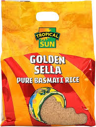 Tropical Sun Golden sella pure basmati rice 5kg