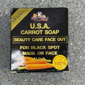 U.S.A Carrot soap (beauty care face out)