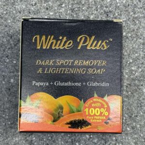 White plus, dark spot remover & lightening soap
