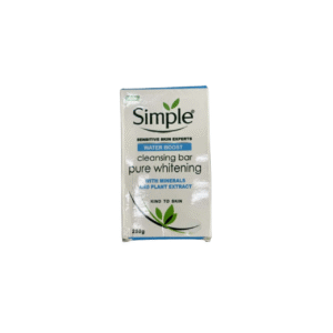 Simple cleansing bar pure whitening