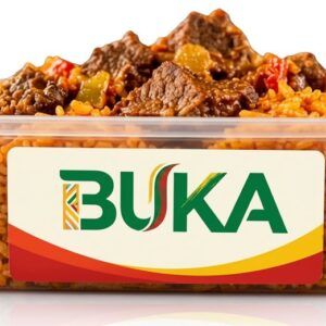 Jollof Rice and Beef (1 Litre Bowl)